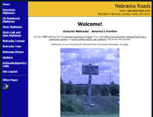 Tablet Screenshot of nebraskaroads.com